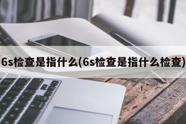 6s检查是指什么(6s检查是指什么检查)